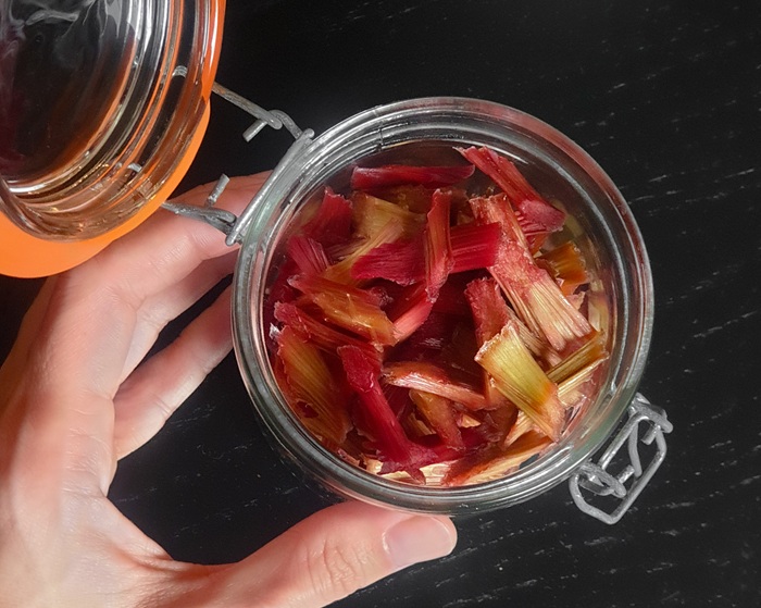 Forget Candy, Make Dried Rhubarb Chews
