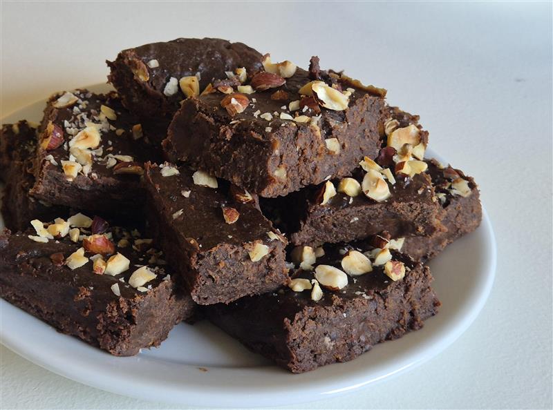 I made the ultimate sweet potato and black bean brownie